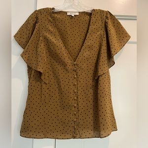 Madewell silk top- size 6